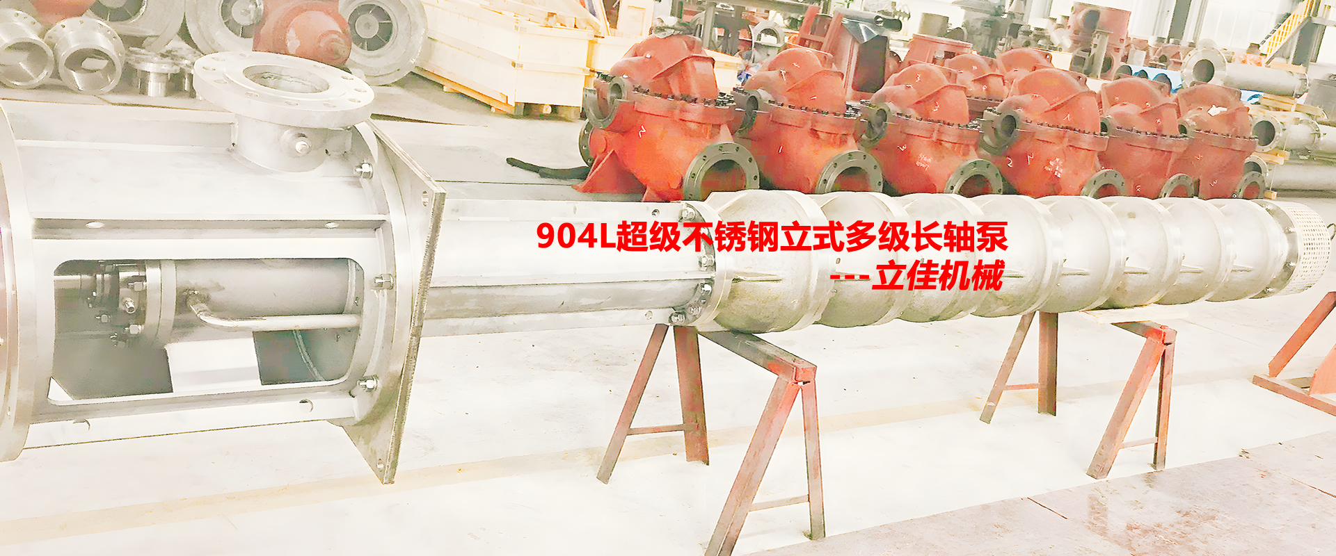 立式高扬程不锈钢长轴泵